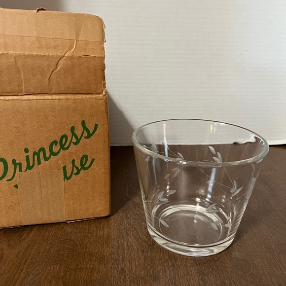 Princess House Other - Princess house heritage floral small ice bucket with box Roughly 5" Tall Smooth